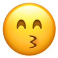 Apple 😙 Whistling Emoji
