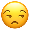 Apple 😒 Annoyed Emoji