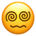 Apple 😵‍💫 Swirly Eyes Emoji