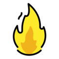 Openmoji🔥 Fire Emoji