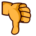 Emojidex 👎 Thumbs Down Emoji