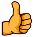 Emojidex 👍 Thumbs Up Emoji