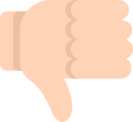 Mozilla 👎 Thumbs Down Emoji