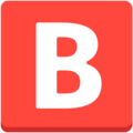 Mozilla 🅱️ B Emoji