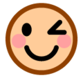 SoftBank 😉 Wink Emoji