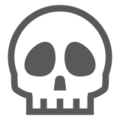 Docomo 💀 Skull Emoji