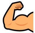 SoftBank 💪 Muscle Emoji