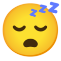 Google 😴 Sleep Emoji