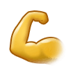 Samsung 💪 Muscle Emoji