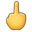 Samsung 🖕 Middle Finger Emoji