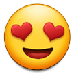 Samsung 😍 Heart Eyes Emoji