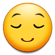 Samsung 😌 Relieved Emoji