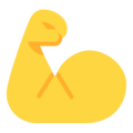 Microsoft 💪 Muscle Emoji