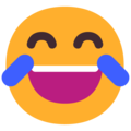 Microsoft 😂 Laughing Emoji