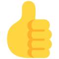 Microsoft 👍 Thumbs Up Emoji