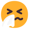 Microsoft 🤧 Sneezing Emoji