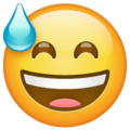 Whatsapp 😅 Sweat Emoji