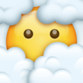 Whatsapp 😶‍🌫️ Face in Clouds Emoji