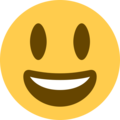 Twitter 😃 Big Smile Emoji