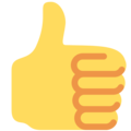 Twitter 👍 Thumbs Up Emoji