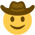 Twitter 🤠 Cowboy Emoji