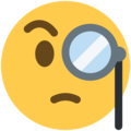 Twitter 🧐 Monocle Emoji