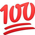 Facebook 💯 100 Emoji