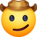 Facebook 🤠 Cowboy Emoji