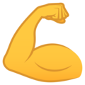 Joypixels 💪 Muscle Emoji
