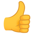 Joypixels 👍 Thumbs Up Emoji