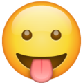 Whatsapp 😛 Tongue Sticking Out Emoji
