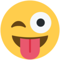 Whatsapp 😜 Winking Tongue Out Emoji