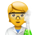Apple 🧑‍🔬👨‍🔬👩‍🔬 Scientist Emoji