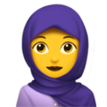 Apple 🧕 Hijab Emoji
