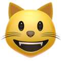 Apple 😺 Smiley Cat Emoji