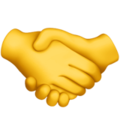 Apple 🤝 Handshake Emoji