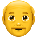Apple 👴 Grandpa Emoji