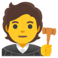 Google 🧑‍⚖️ Judge Emoji
