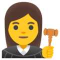 Google 👩‍⚖️🧑‍⚖️‍📝 Lawyer Emoji
