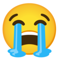 Google 😭 Crying Emoji