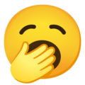 Google 🥱 Yawn Emoji