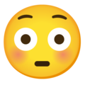 Google 😳 Blush Emoji