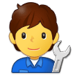 Samsung 🧑‍🔧👨‍🔧👩‍🔧 Mechanic Emoji