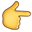Samsung 👉 Point Emoji
