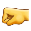 Samsung 🤛 Left-Facing Fist Emoji