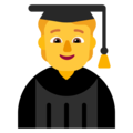 Microsoft 🧑‍🎓👨‍🎓👩‍🎓 Student Emoji