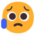 Microsoft 😥 Disappointment Emoji