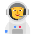 Microsoft 🧑‍🚀👨‍🚀👩‍🚀 Astronaut Emoji
