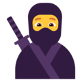 Microsoft 🥷 Ninja Emoji