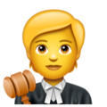 Whatsapp 🧑‍⚖️ Judge Emoji